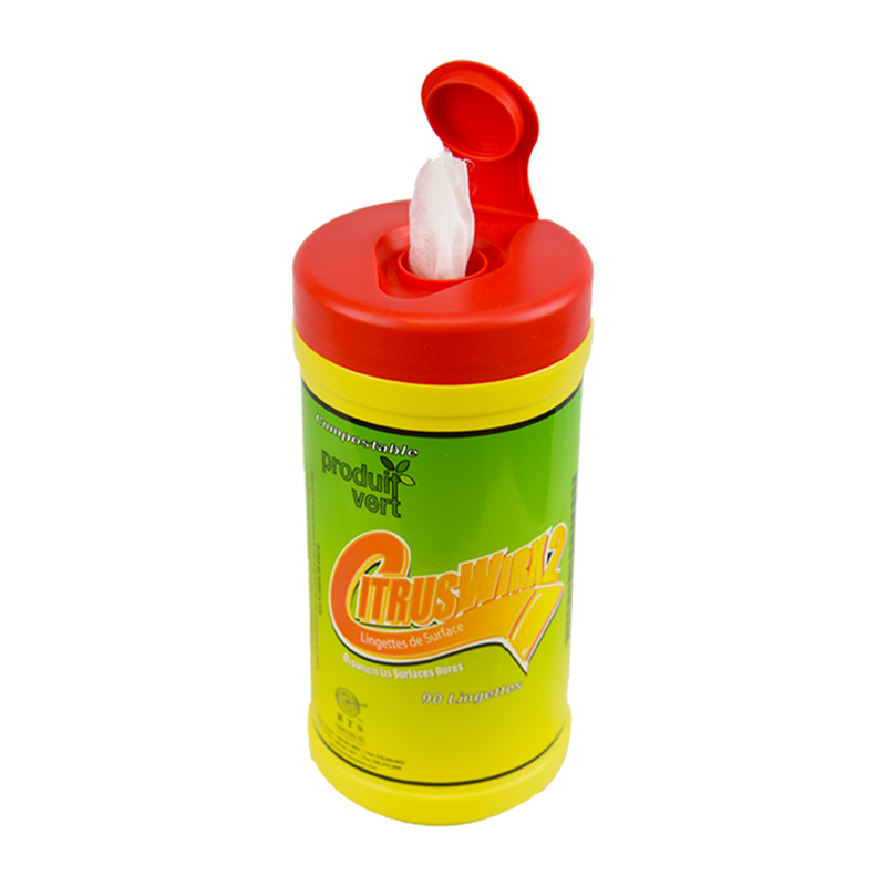 CitrusWirx 90 Wipe Canister