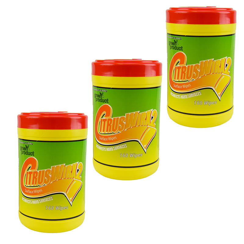 CitrusWirx 160 Wipe Canister