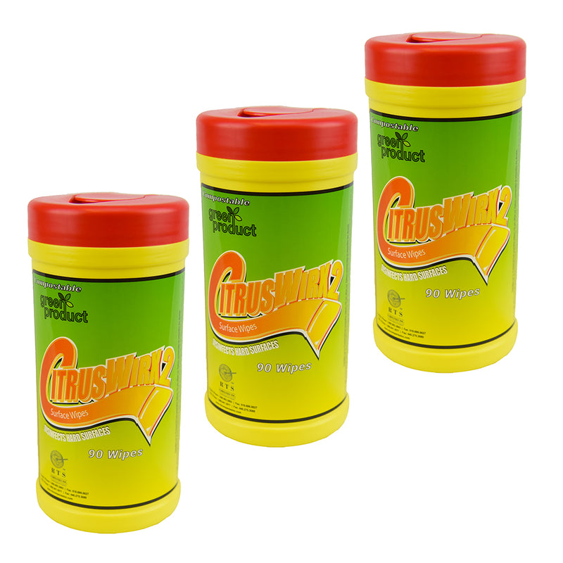 CitrusWirx 90 Wipe Canister