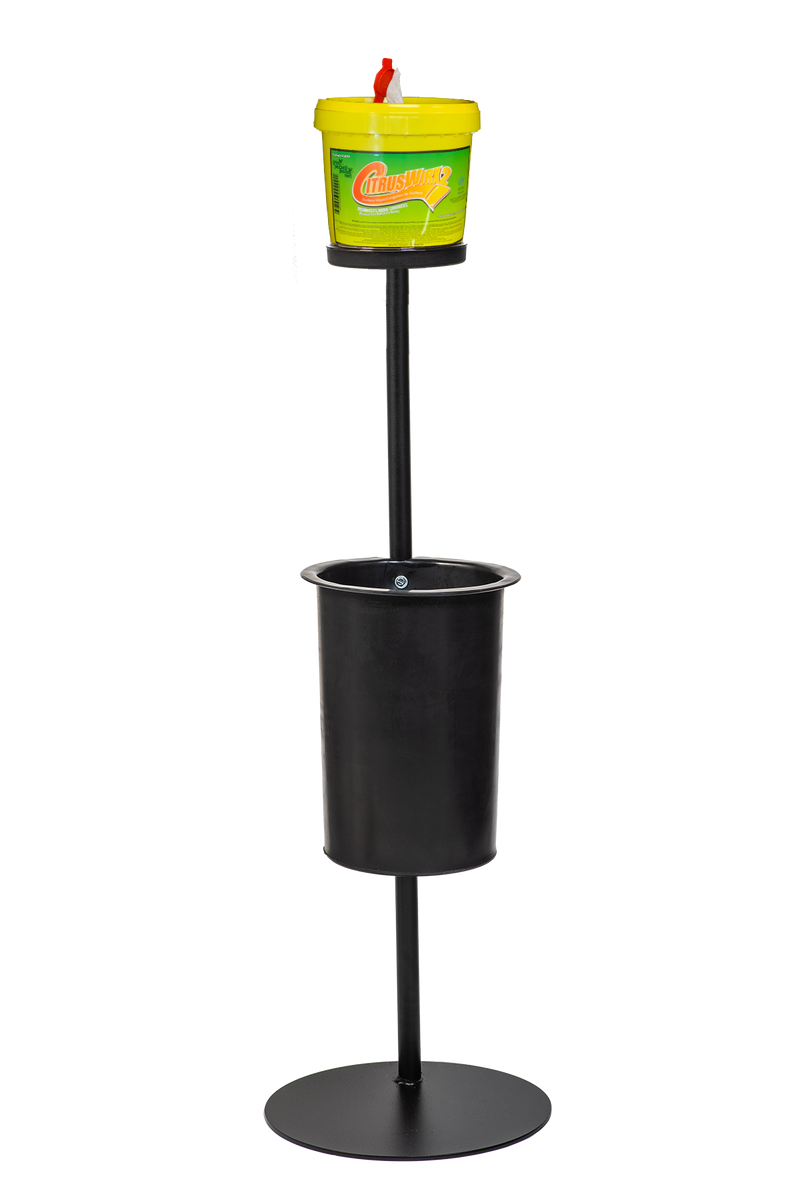 CitrusWirx Freestanding Dispenser for Bucket of Wipes